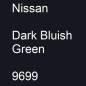 Preview: Nissan, Dark Bluish Green, 9699.